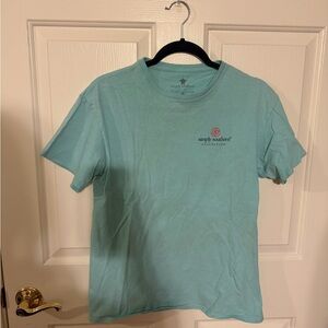 Simply Southern Seafoam Green Tee